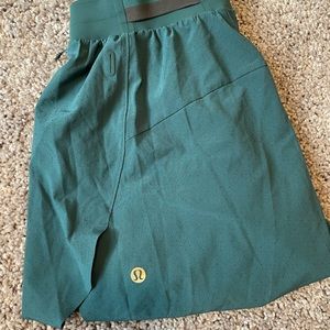 Greenish blue small lulu shorts